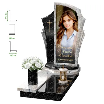 Купить Эксклюзивный памятник NK-08-4 в Минске