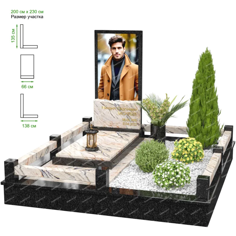 Эксклюзивный памятник NK-13-7