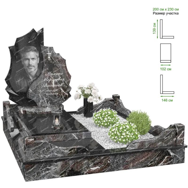 Эксклюзивный памятник K-03-14