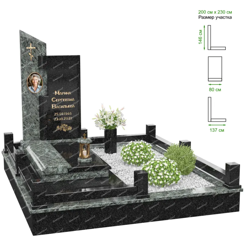 Эксклюзивный памятник K-04-1