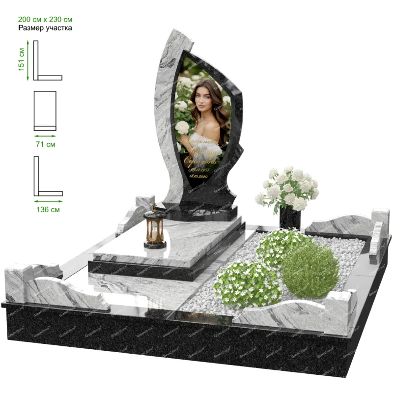 Эксклюзивный памятник K-08-10