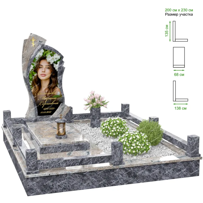 Эксклюзивный памятник K-87-5