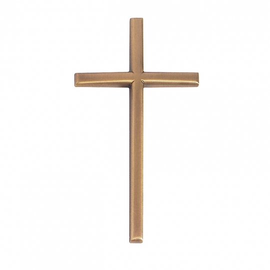 Крест P23030/20 - Бронзовый крест Каджиатти  отличается простотой и лаконичным дизайном. Четырёхконечный крест преимущественно используется в католической вере. По размеру крест достаточно большой, что позволит использовать его для оформления крупных памятников.